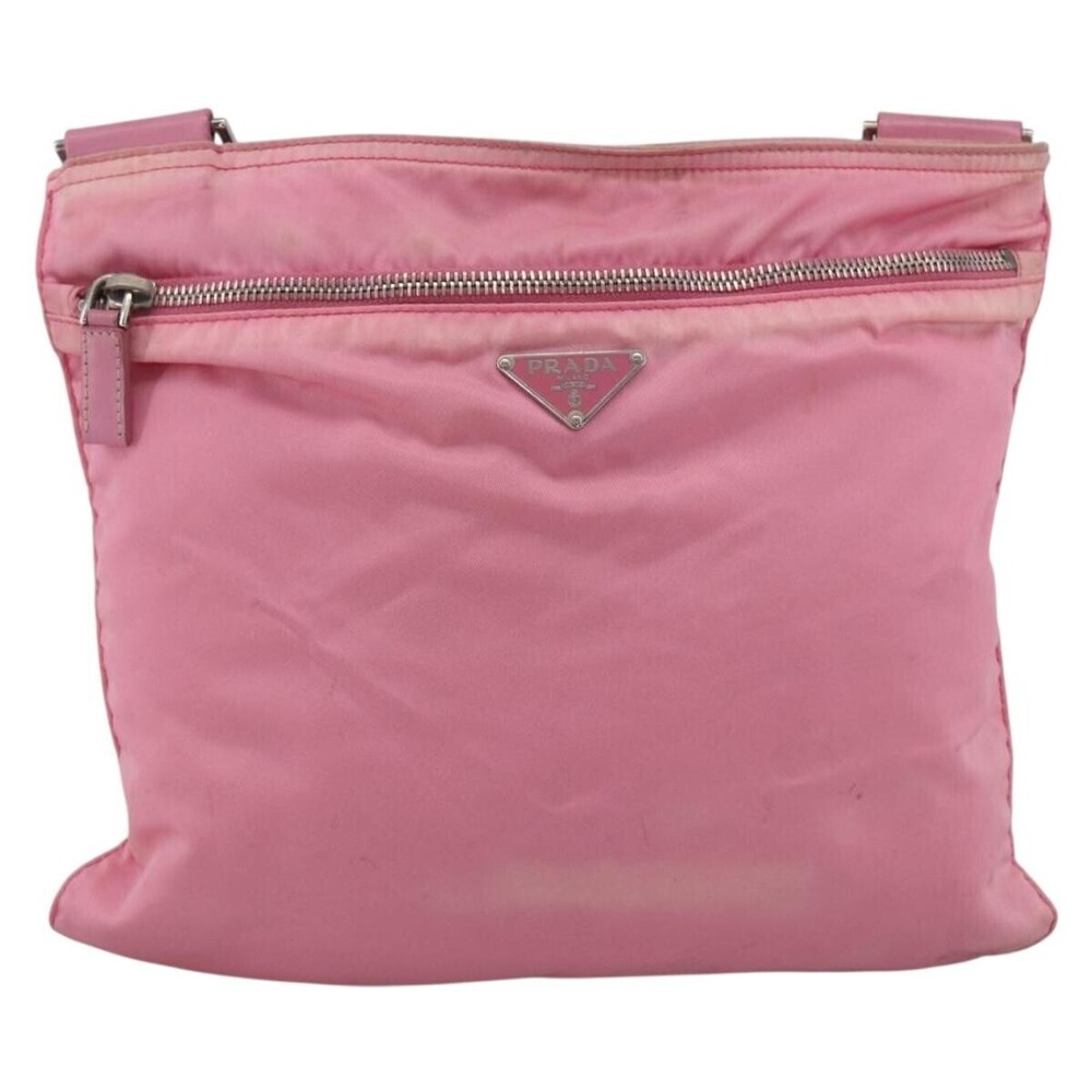 Prada Front Pocket Messenger Tessuto Medium